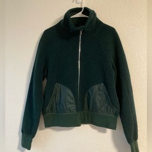 Lululemon So Sherpa Jacket, Malachite